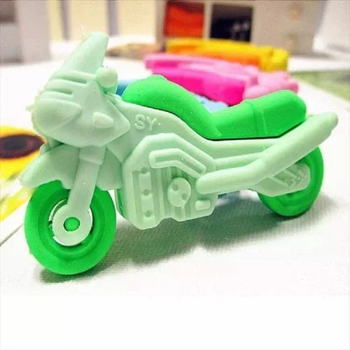 3D Toy Eraser- Bike-Pack of 10 bike erasers 3D Toy Eraser- Bike-Pack of 10 bike erasers