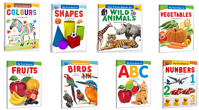 My First Books Of Pictures- Set of 8 Books