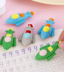 3D Toy Eraser- Spacecraft-Pack of 10 Spacecraft erasers