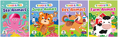 Touch And Feel-Set of 4 Books