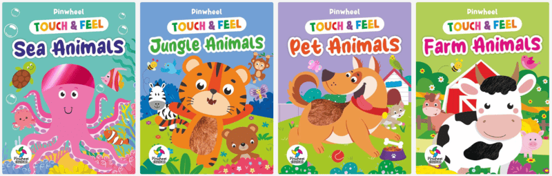 Touch And Feel-Set of 4 Books